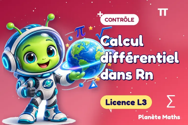Contrôles de maths en Licence L3 : Calcul différentiel dans Rn — Zyro, l’explorateur de Planète Maths