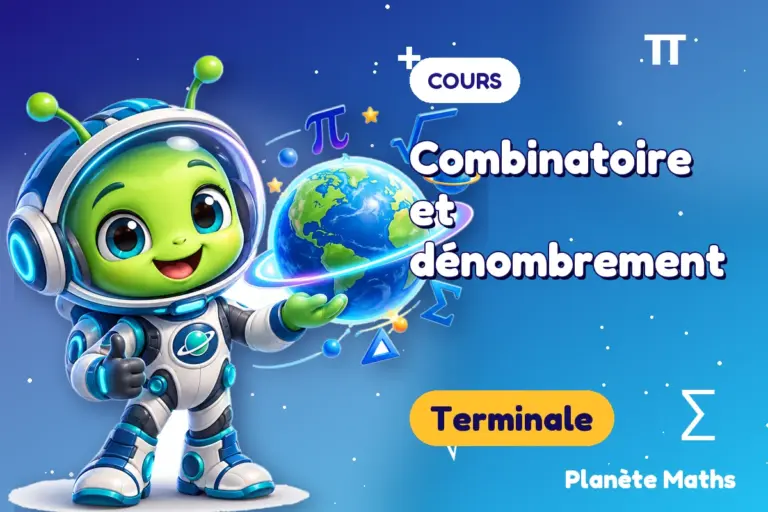 Cours de maths en Terminale : Combinatoire et dénombrement — Zyro, l’explorateur de Planète Maths