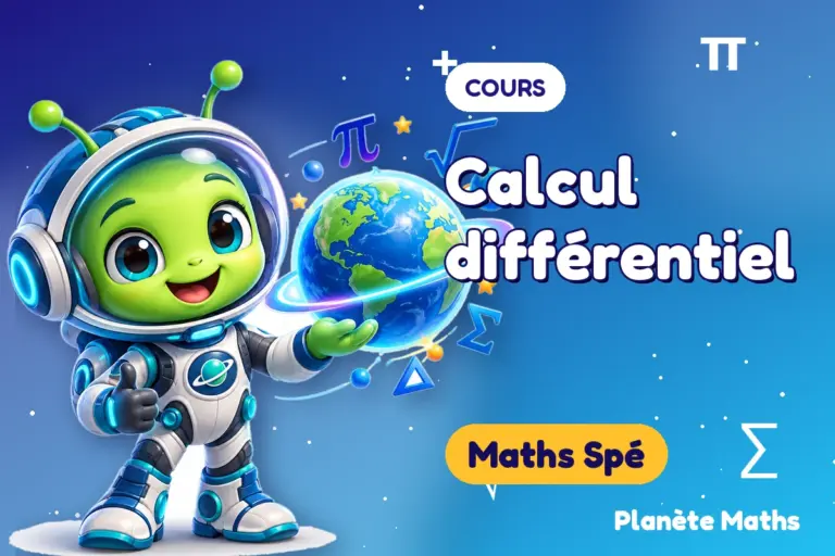 Cours de maths en Maths Spé : Calcul différentiel — Zyro, l’explorateur de Planète Maths