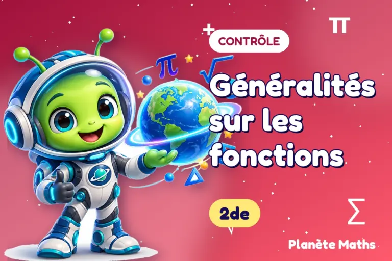 Contrôles de maths en 2de : Généralités sur les fonctions — Zyro, l’explorateur de Planète Maths