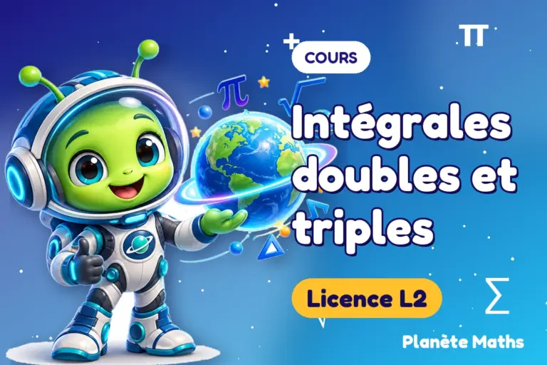 Cours de maths en Licence L2 : Intégrales doubles et triples — Zyro, l’explorateur de Planète Maths