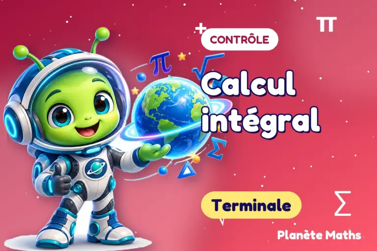 Contrôles de maths en Terminale : Calcul intégral — Zyro, l’explorateur de Planète Maths