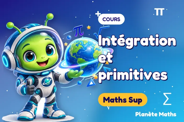 Cours de maths en Maths Sup : Intégration et primitives — Zyro, l’explorateur de Planète Maths