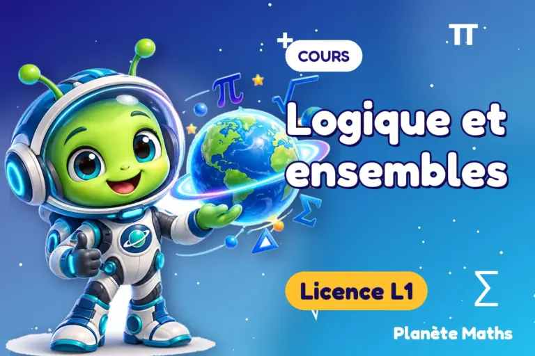 Cours de maths en Licence L1 : Logique et ensembles — Zyro, l’explorateur de Planète Maths