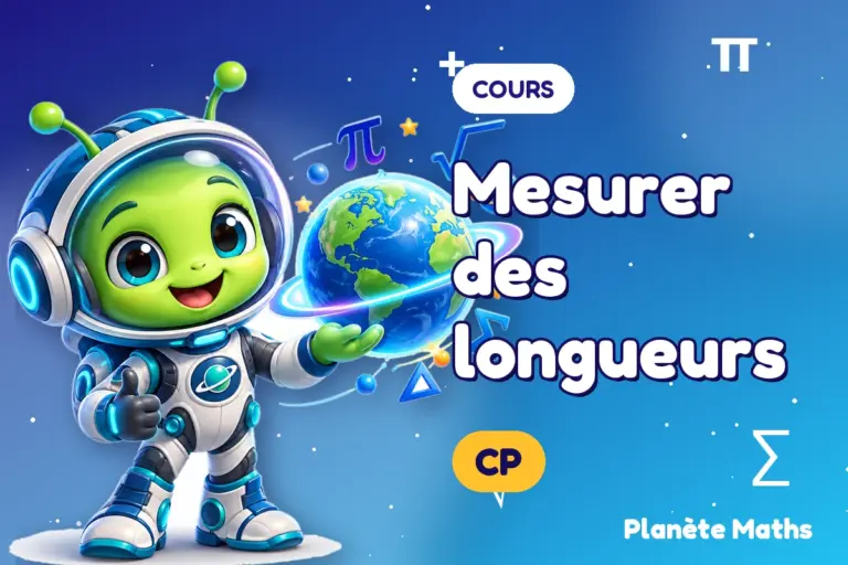 Cours de maths en CP : Mesurer des longueurs — Zyro, l’explorateur de Planète Maths