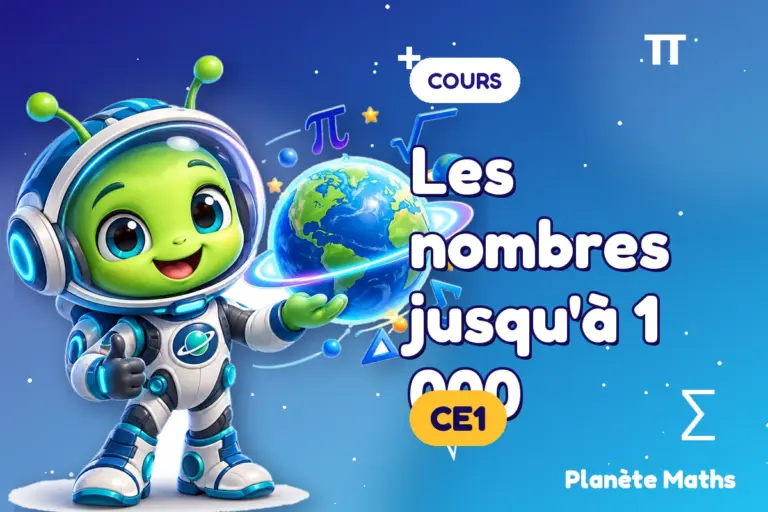 Cours de maths en CE1 : Les nombres jusqu'à 1 000 — Zyro, l’explorateur de Planète Maths
