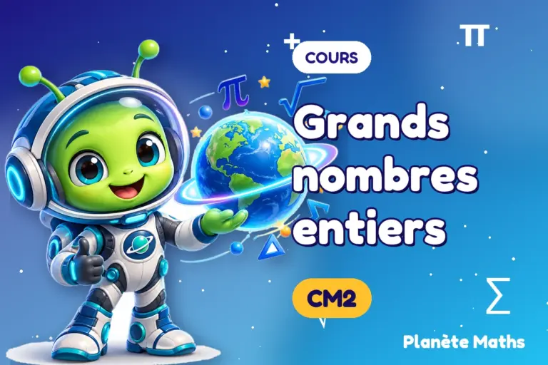 Cours de maths en CM2 : Grands nombres entiers — Zyro, l’explorateur de Planète Maths