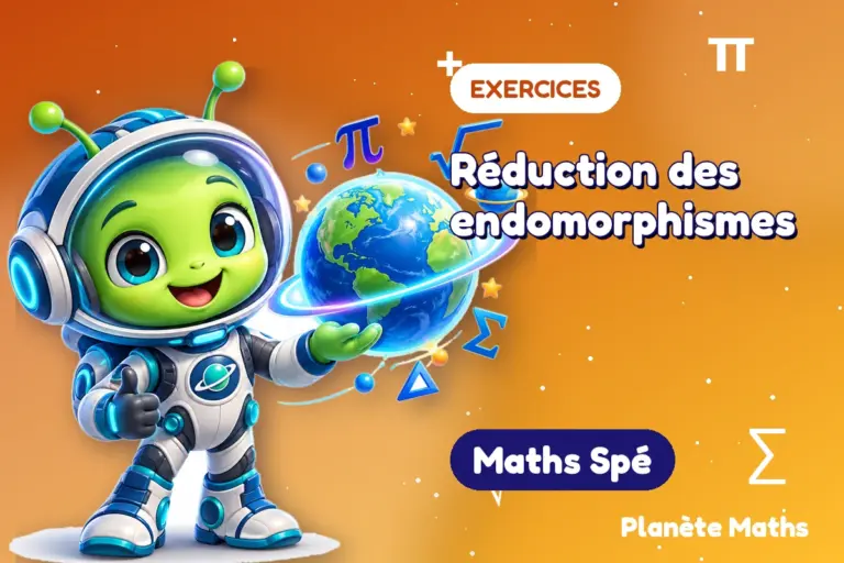 Exercices de maths en Maths Spé : Réduction des endomorphismes — Zyro, l’explorateur de Planète Maths