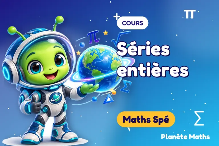 Cours de maths en Maths Spé : Séries entières — Zyro, l’explorateur de Planète Maths