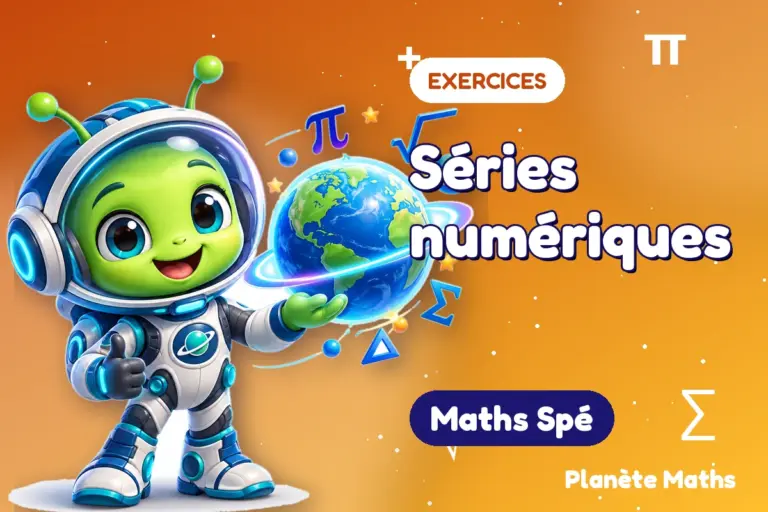 Exercices de maths en Maths Spé : Séries numériques — Zyro, l’explorateur de Planète Maths
