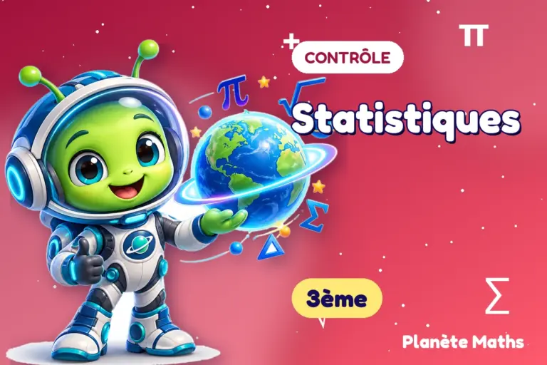 Contrôles de maths en 3ème : Statistiques — Zyro, l’explorateur de Planète Maths