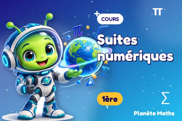 Cours de maths en 1ère : Suites numériques — Zyro, l’explorateur de Planète Maths