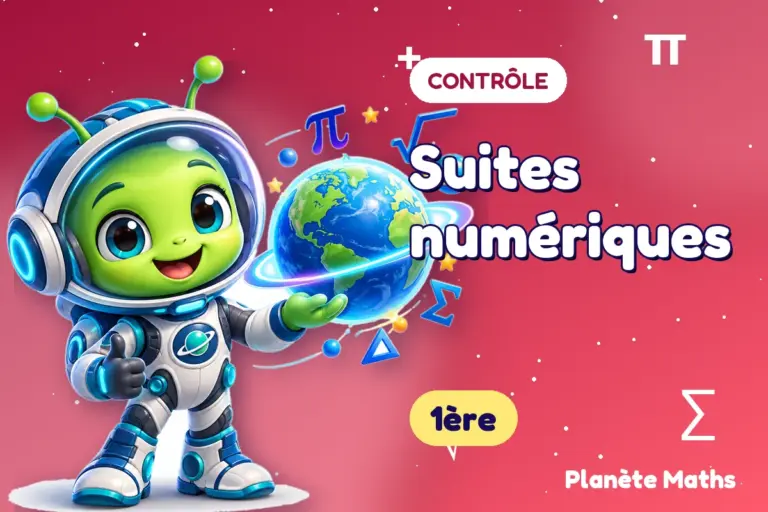 Contrôles de maths 1ère : Suites numériques