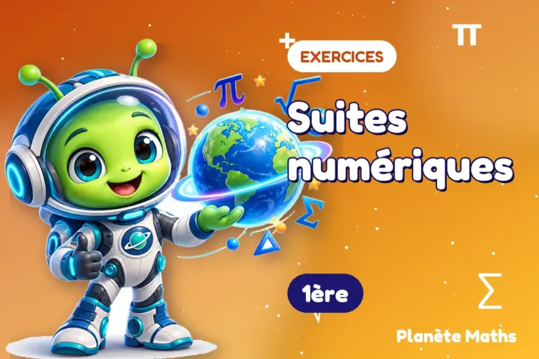 Exercices de maths 1ère : Suites numériques