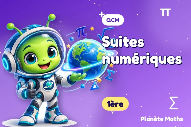 QCM de maths 1ère : Suites numériques