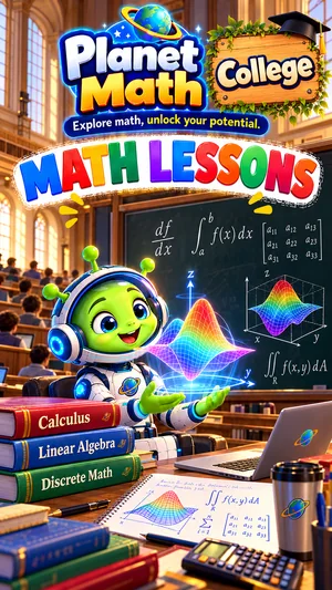 Cover of the Math Lessons College PDF book, Planet Math